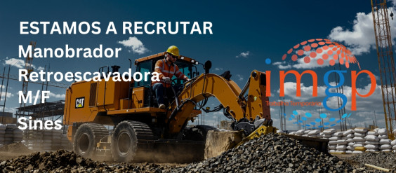 Manobrador de Retroescavadora (M/F)